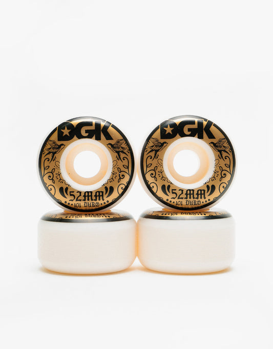 DGK Skateboard Wheels Calaveras 52mm 101d