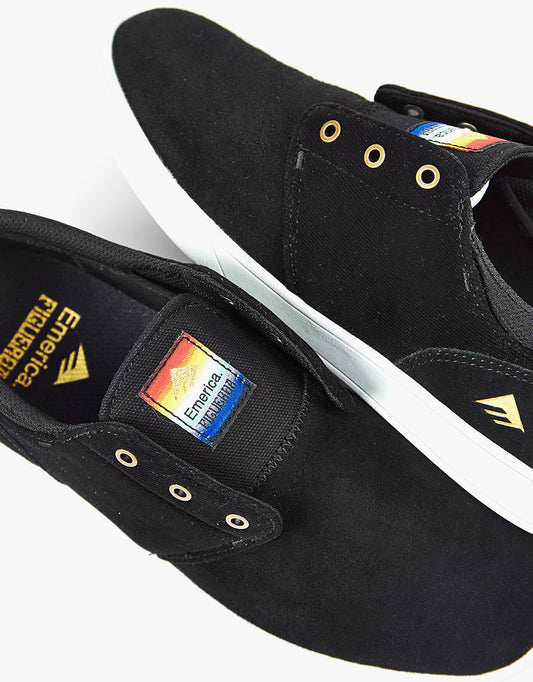 Emerica Shoes Figgy Figueroa Black US SIZE Skateboard Sneakers