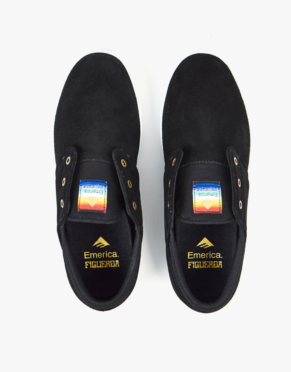 Emerica Shoes Figgy Figueroa Black US SIZE Skateboard Sneakers