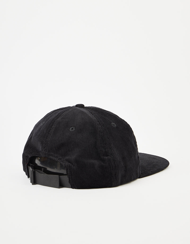 Spitfire Wheels Cap LiL Bighead Strapback Black Corduroy Skateboard Hat