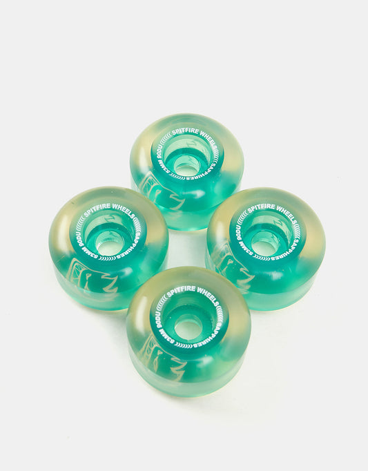 Spitfire Wheels Sapphire Clear Green 53mm 90d