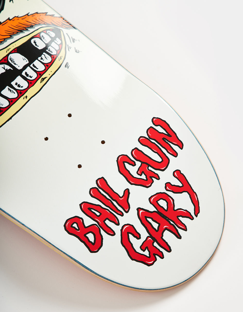 Heroin Skateboard Deck Bail Gun Gary 3 Symmetrical Egg 9.75"