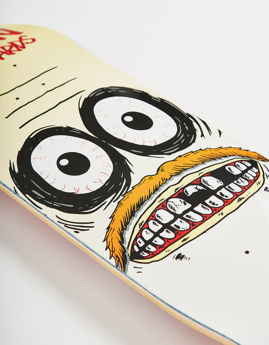 Heroin Skateboard Deck Bail Gun Gary 3 Symmetrical Egg 9.75"