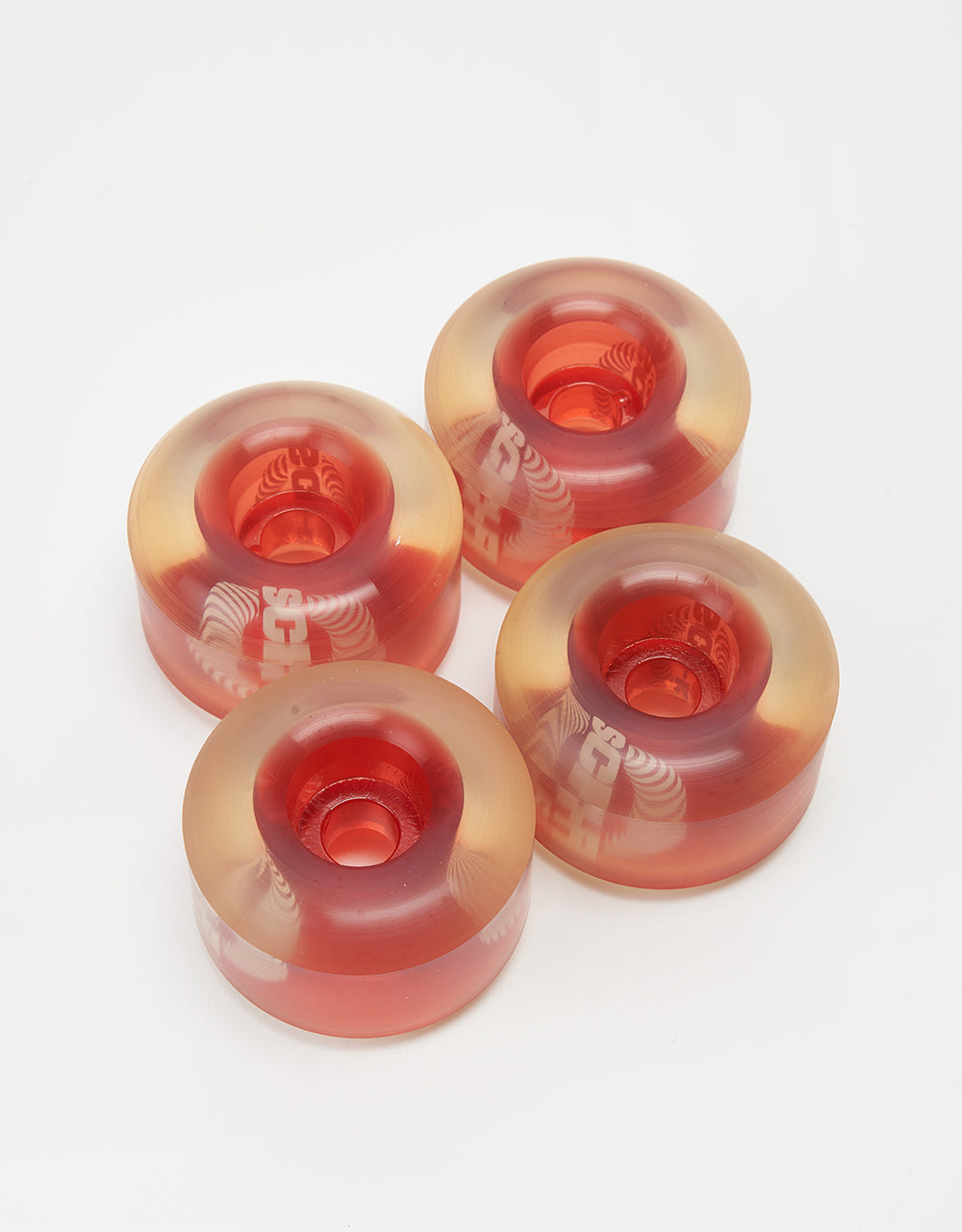 Spitfire Wheels Sapphire x Sci-Fi Fantasy Clear Orange 58mm 90d