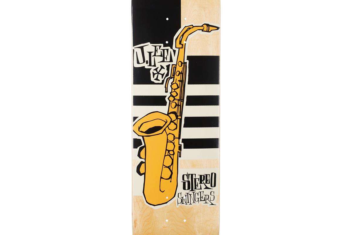 Stereo Skateboard Deck Jason Lee Sax 8.25" Stereo Swingers Series (Limited)