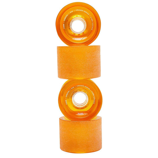 Globe Wheels Conical Cruiser 70mm Clear Amber 83a