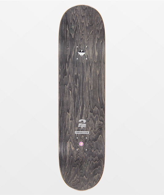 Primitive Skateboard Deck x Tupac Moto 8.25" SIlver Foil 2pac