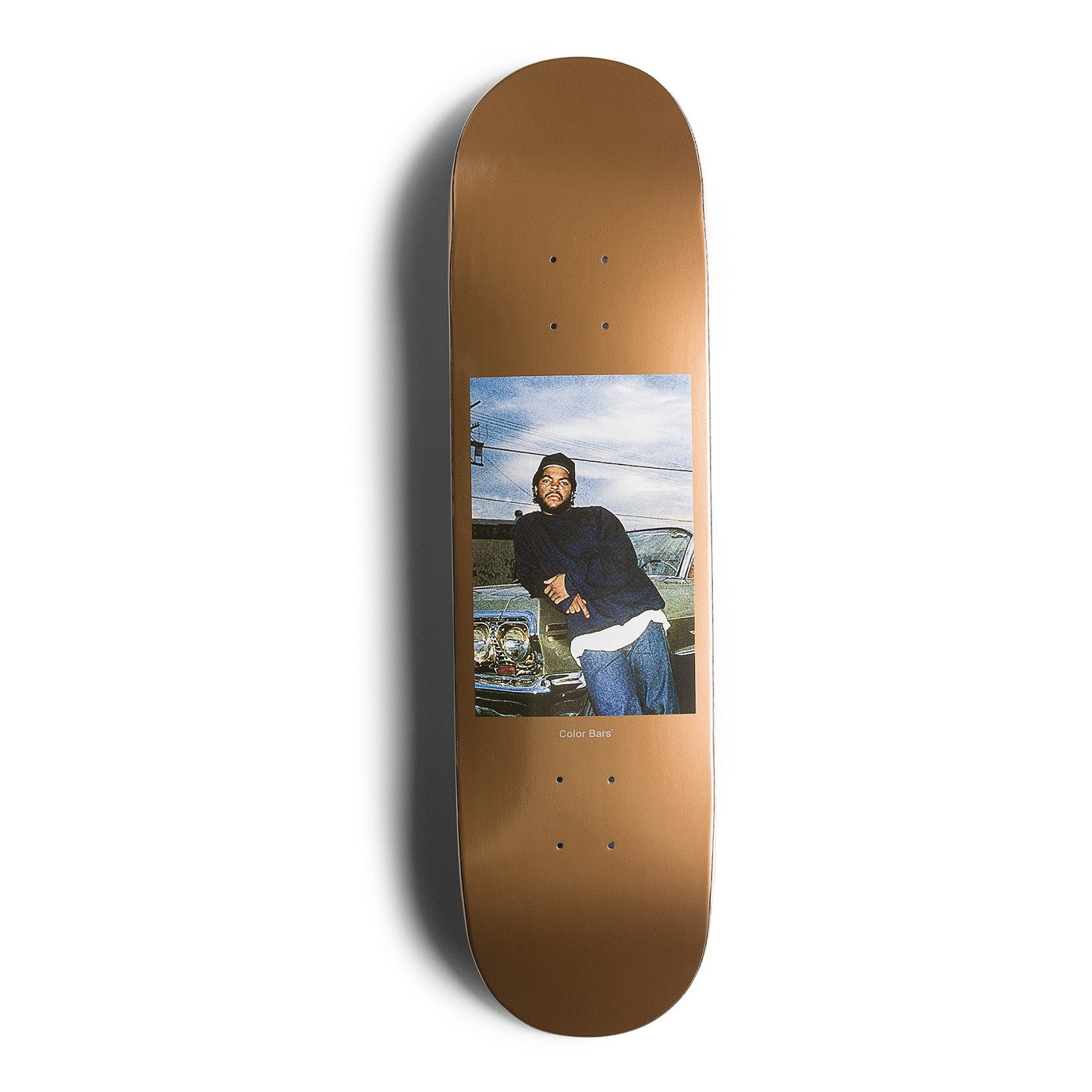 Color Bars Skateboard Deck Ice Cube 63 8 25