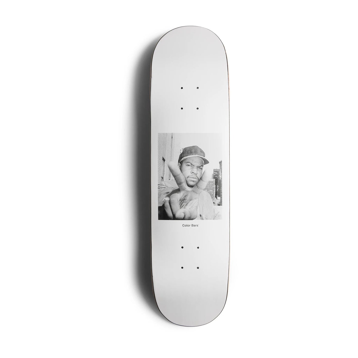 Color Bars Skateboard Deck Ice Cube Peace 8.25"
