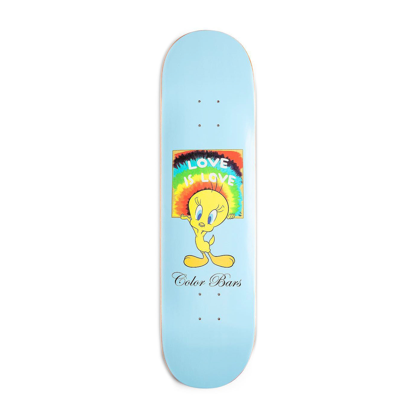 Color Bars Skateboard Deck Looney Tunes Love Is Love 8 25
