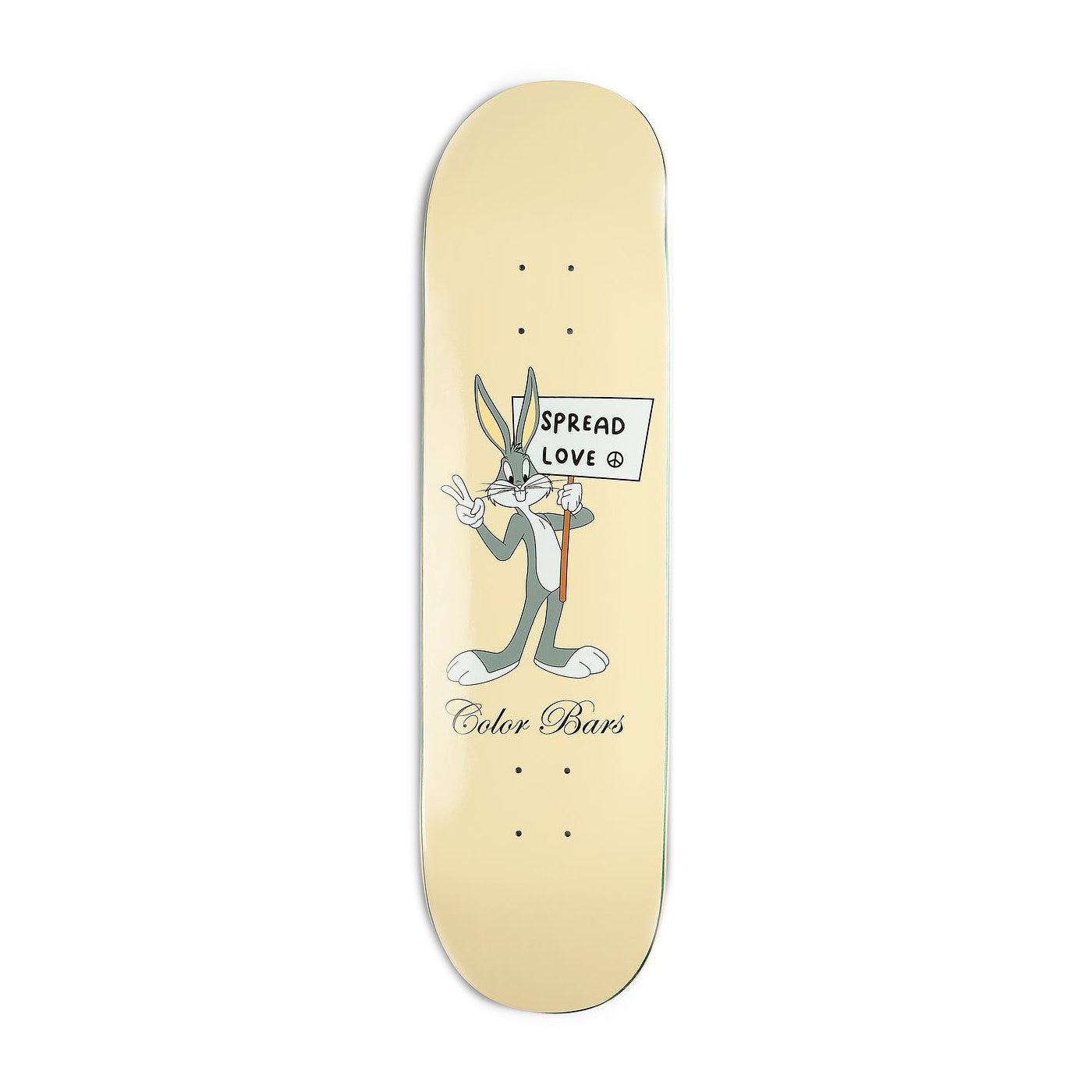 Color Bars Skateboard Deck Looney Tunes Spread Love 8 25 Bugs Bunny