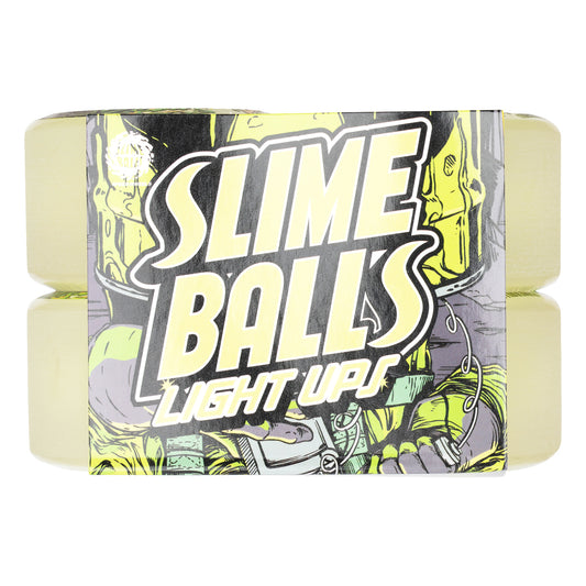 Santa Cruz Wheels Slime Balls 60mm Creature Atomic Light Ups 78a Bronson Bearing