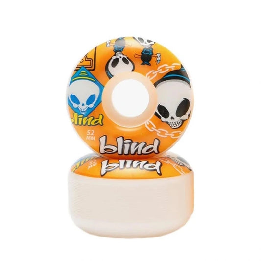 Blind Skateboard Wheels Random Reaper Orange 52mm
