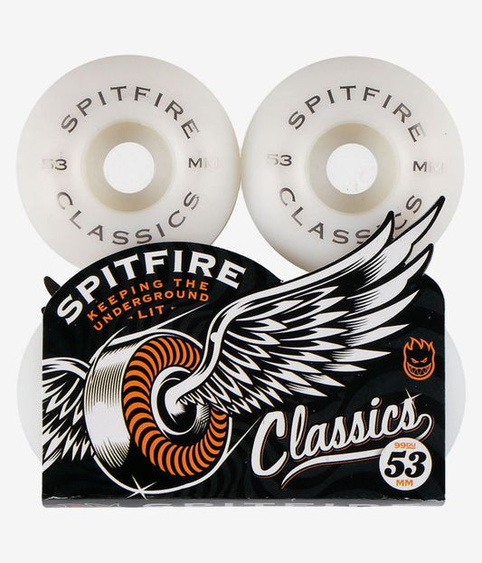 Spitfire Wheels Classics 53mm 99d Orange Swirl