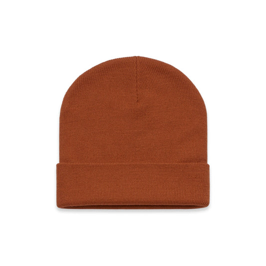 Kingpin Skate Supply Beanie Cuff Black Label Copper Skateboard Hat