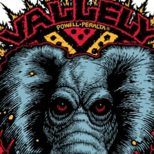 Powell Peralta Sticker Bones Brigade Mike Vallely Elephant Reissue Decal