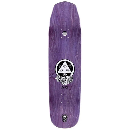 Welcome Skateboards Deck Peregrine On Wicked Queen White Prism Foil 8.6"