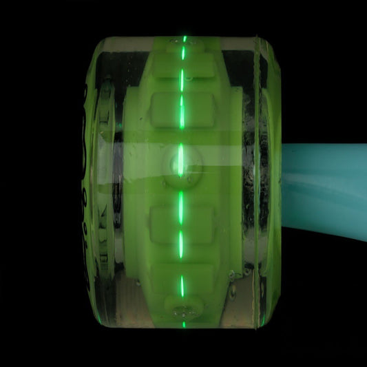 Slime Balls Light Ups 60mm 78a Green LED Wheels + Abec 5 Bearings