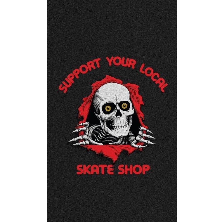 Powell Peralta Grip Tape Support Your Local Skate Shop Ripper Griptape 9x33"