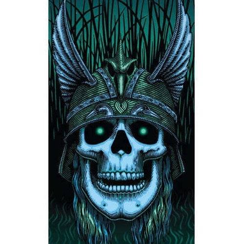 Powell Peralta Grip Tape Anderson Green Skull Full Deck Length Griptape 9x33"