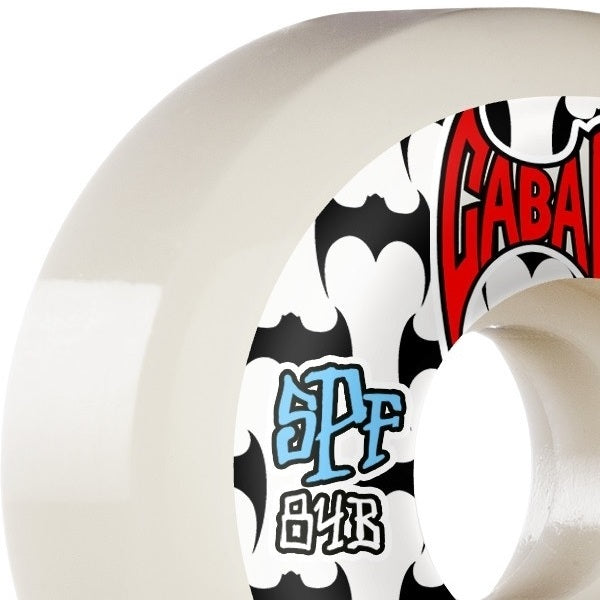 Bones Wheels Cab Bats 60mm P5 Sidecut 84B SPF Steve Caballero