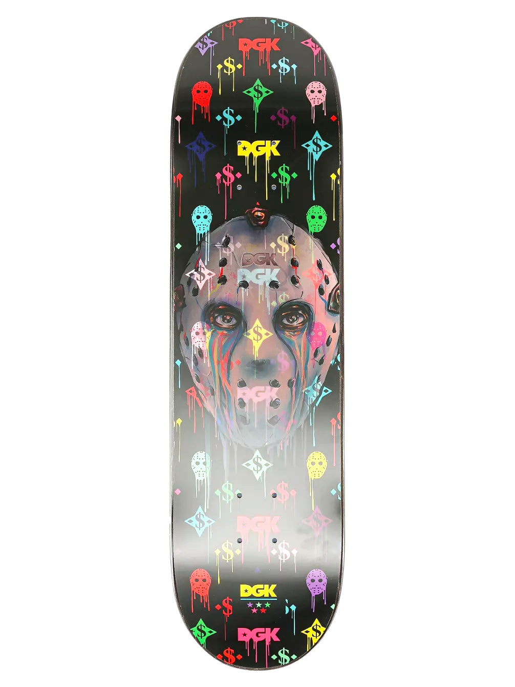 DGK Skateboard Deck Monogram Lenticular 8.25" (Dirty Ghetto Kids)