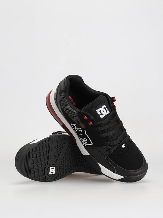 DC Shoes Versatile White Black Athletic Red US SIZE Skate Sneakers