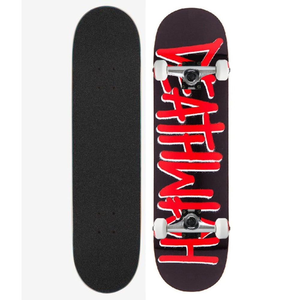 Deathwish Complete Skateboard Deathspray Red 8 38 Unassembled
