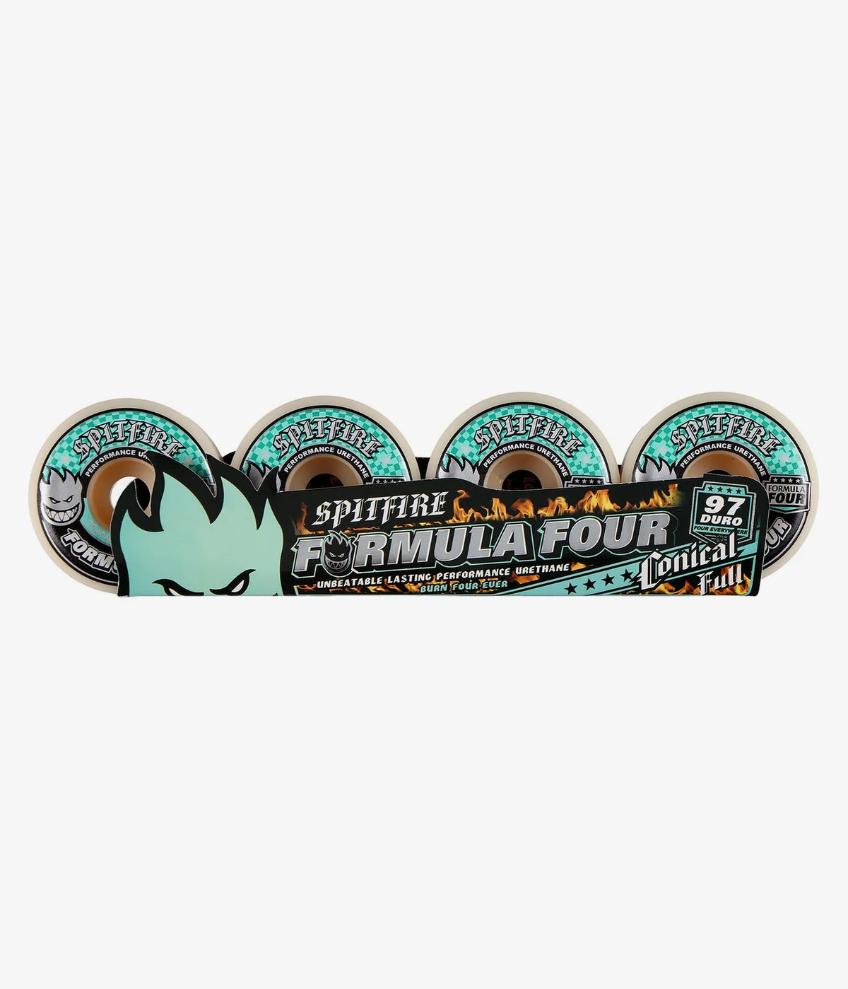 Spitfire Wheels F4 97D Conical Full 54mm Formula Four