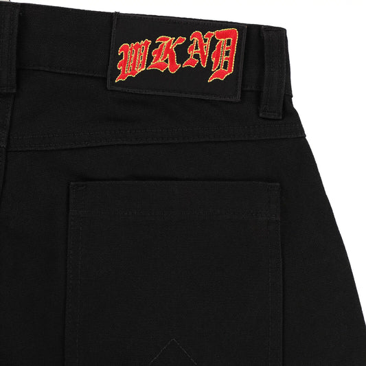 WKND TUBES JEANS WASHED BLACK Skate Free Post Aust WEEKEND