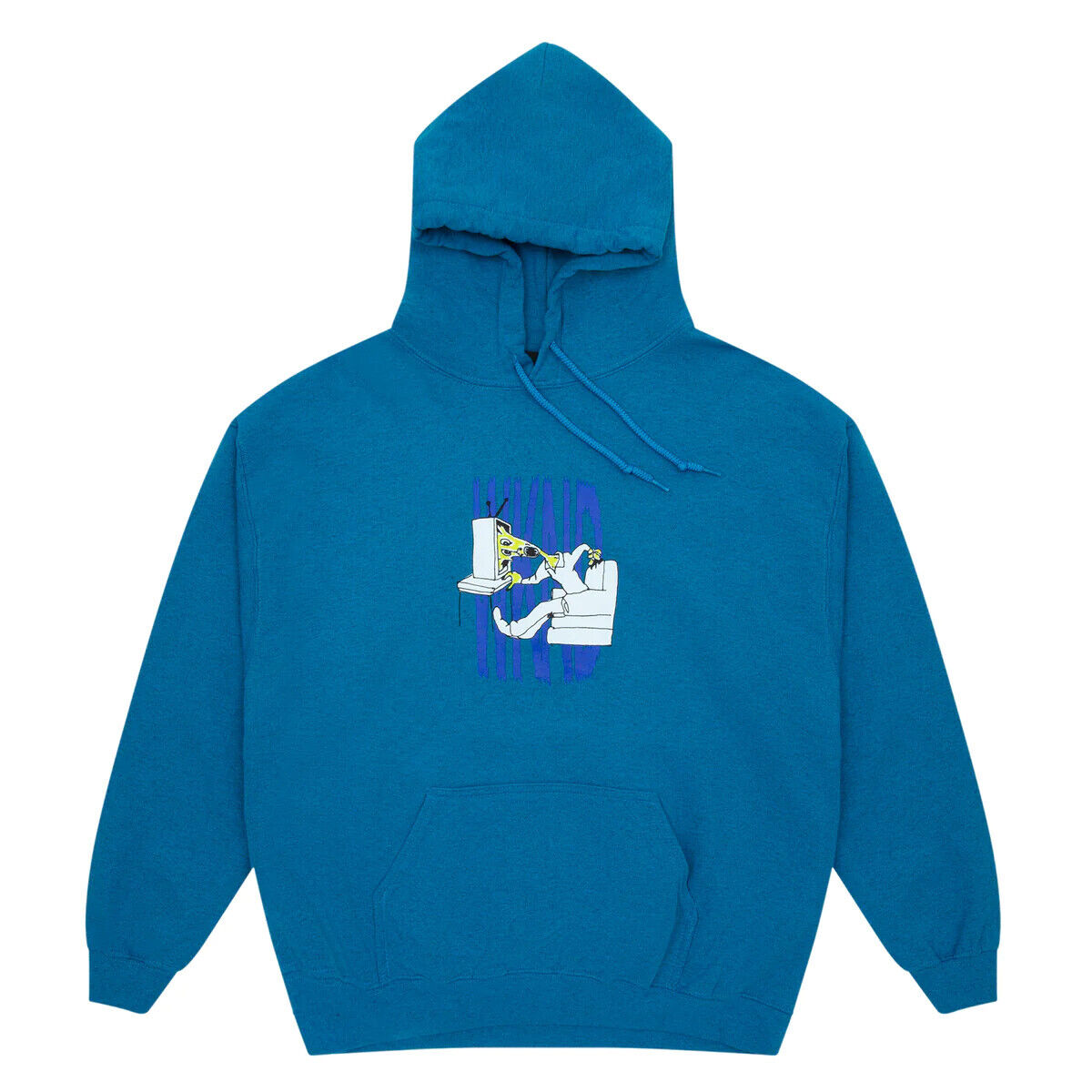 Wknd Channel 3 Hoody Hood Hoodie Saphire Skate Free Post Aust Weekend Skate Free