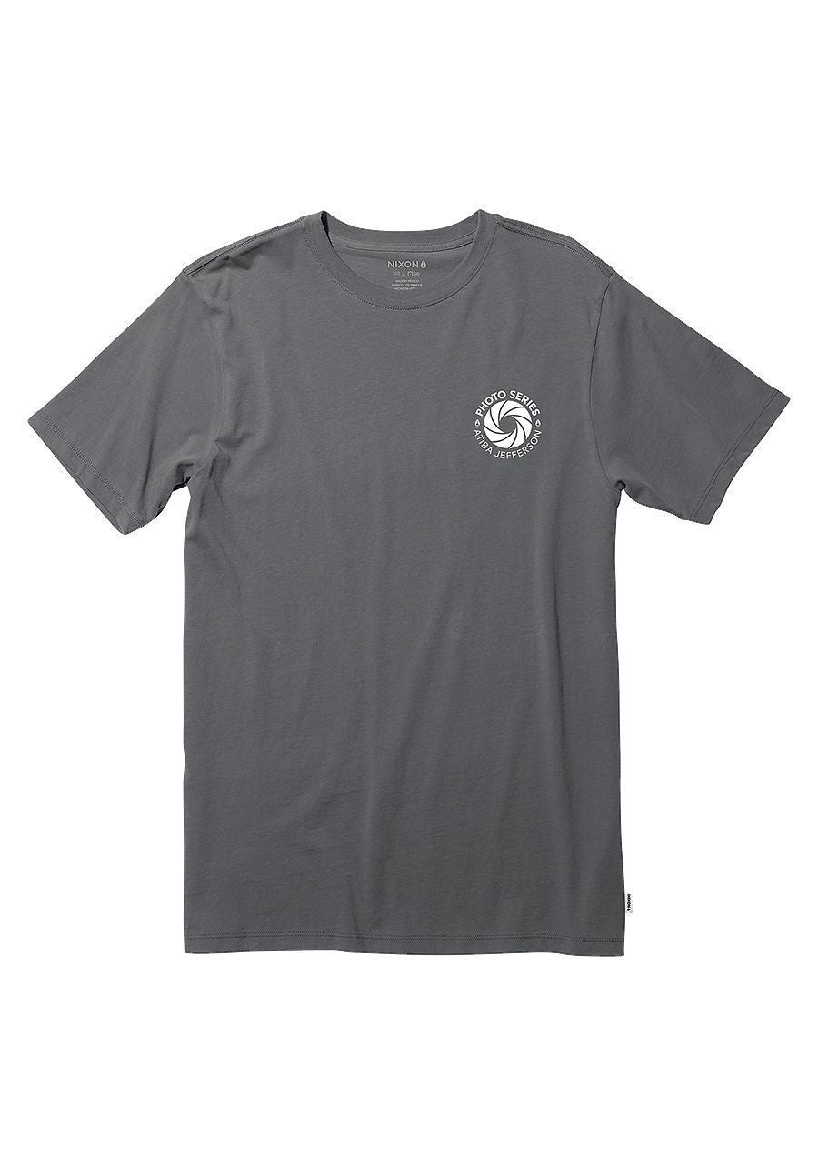 Nixon Tony Hawk Loop S S Tee Size Small Charcoal Aus Seller