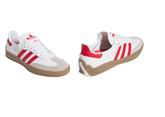 Adidas Shoes Puig Samba JQ5865 White/Scarlet/Gum Shoe Skateboard Lucas