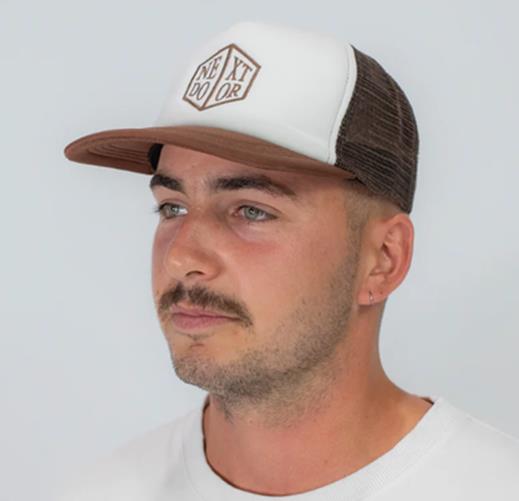 Next Door Brown Trucker Cap Skate Kingpin Store