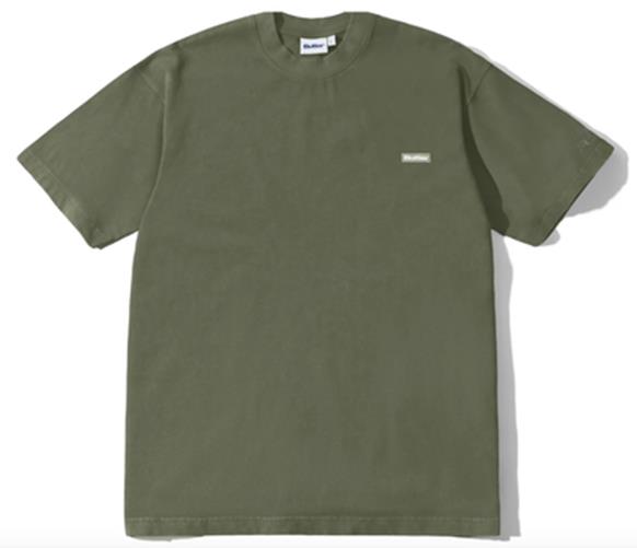 Butter Goods Basic Tee Washed Army Shirt T Shirt Short Sleeve