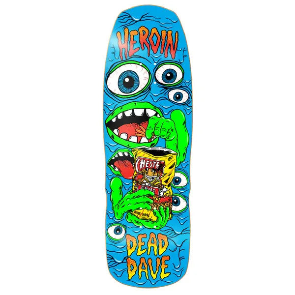 Heroin Dead Dave Mutate Or Die Deck 10 4 Deck Razors Edge Skateboard Skate Bo