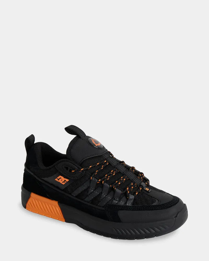 Dc Lucien Black Black Orange Skate Shoe Us Mens Size Pair Of Shoes