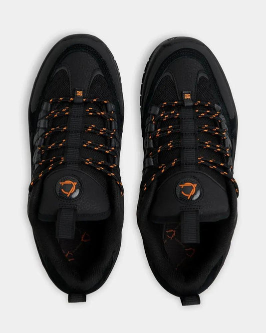 DC Shoes Lucien Black Black Orange US Size
