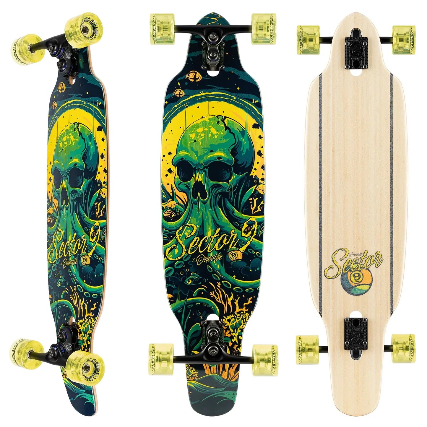 Sector 9 Striker Depths 9 5 X 36 5 Complete Drop Thru Skateboard