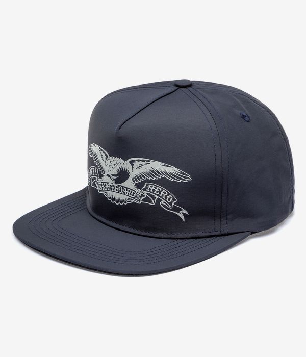 Anti Hero Skateboard Cap Basic Eagle Snapback Navy Grey Hat