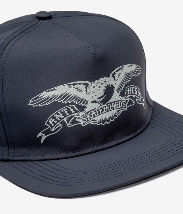 Anti Hero Skateboard Cap Basic Eagle Snapback Navy Grey Hat
