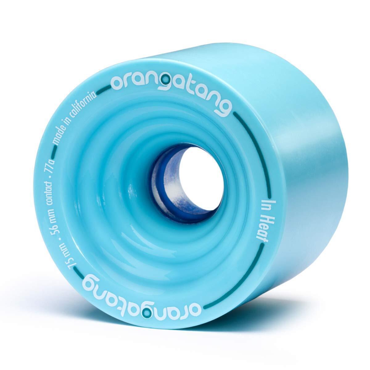 Orangatang Wheels In Heat 75Mm Blue 77A