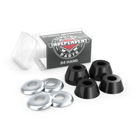 Independent Black Bushings 94 Hard Standard CONICAL Skateboard Truck Aus Indy
