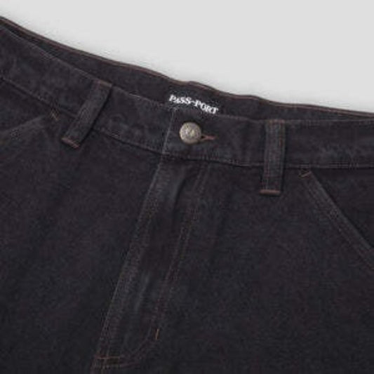 Passport Jeans Workers Club Denim Washed Black Pass~Port