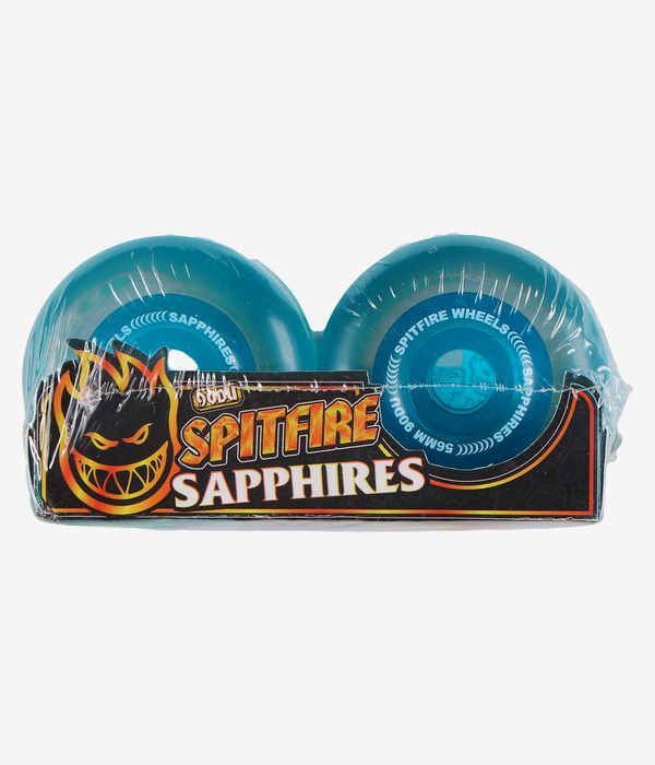 Spitfire Wheels Sapphire Clear Blue 56mm 90d