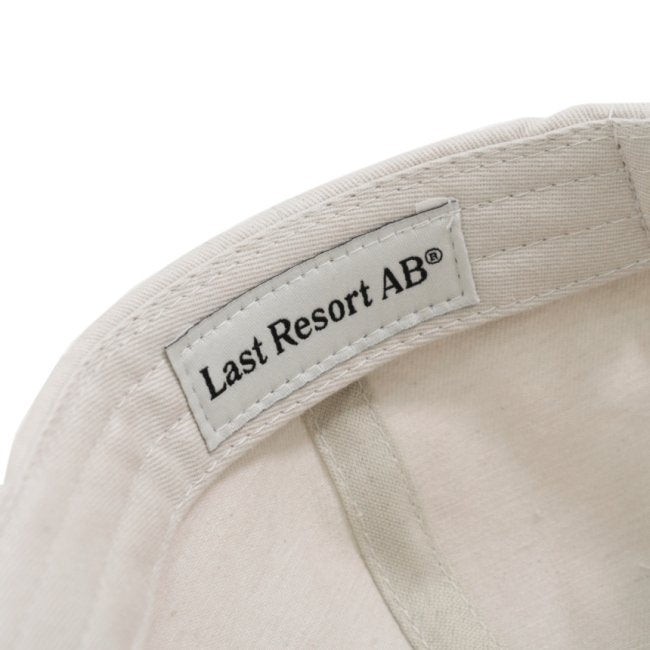 Last Resort Ab Cap Daddy 6 Panel Beige Strap Back Skateboard Hat