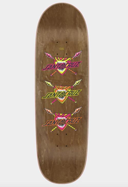 SANTA CRUZ Skateboard Deck Fire dance Salba 8.8"