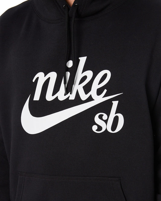NIKE SB CRAFT HOODIE BLACK SWEATSHIRT JUMPER CW4383-010