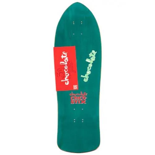 Chocolate x CHICO STIX NICARAGUAN SUNRISE REIS 9.75" x 30.22" CHICO BRENES Deck