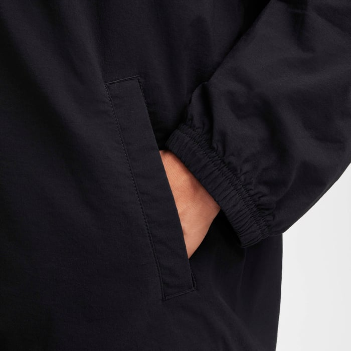 Nike Sb Jacket Anorak Skate Black White Mid Zip Jacket